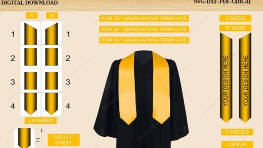Glamming Up Graduation: The Ultimate Guide to High School Graduation Stoles